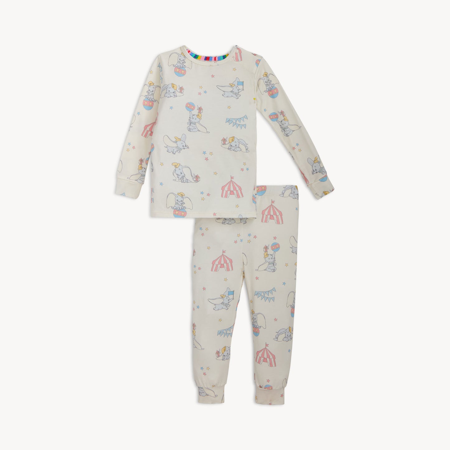 Dumbo Circus Modal Magnetic L/S Pajama Set