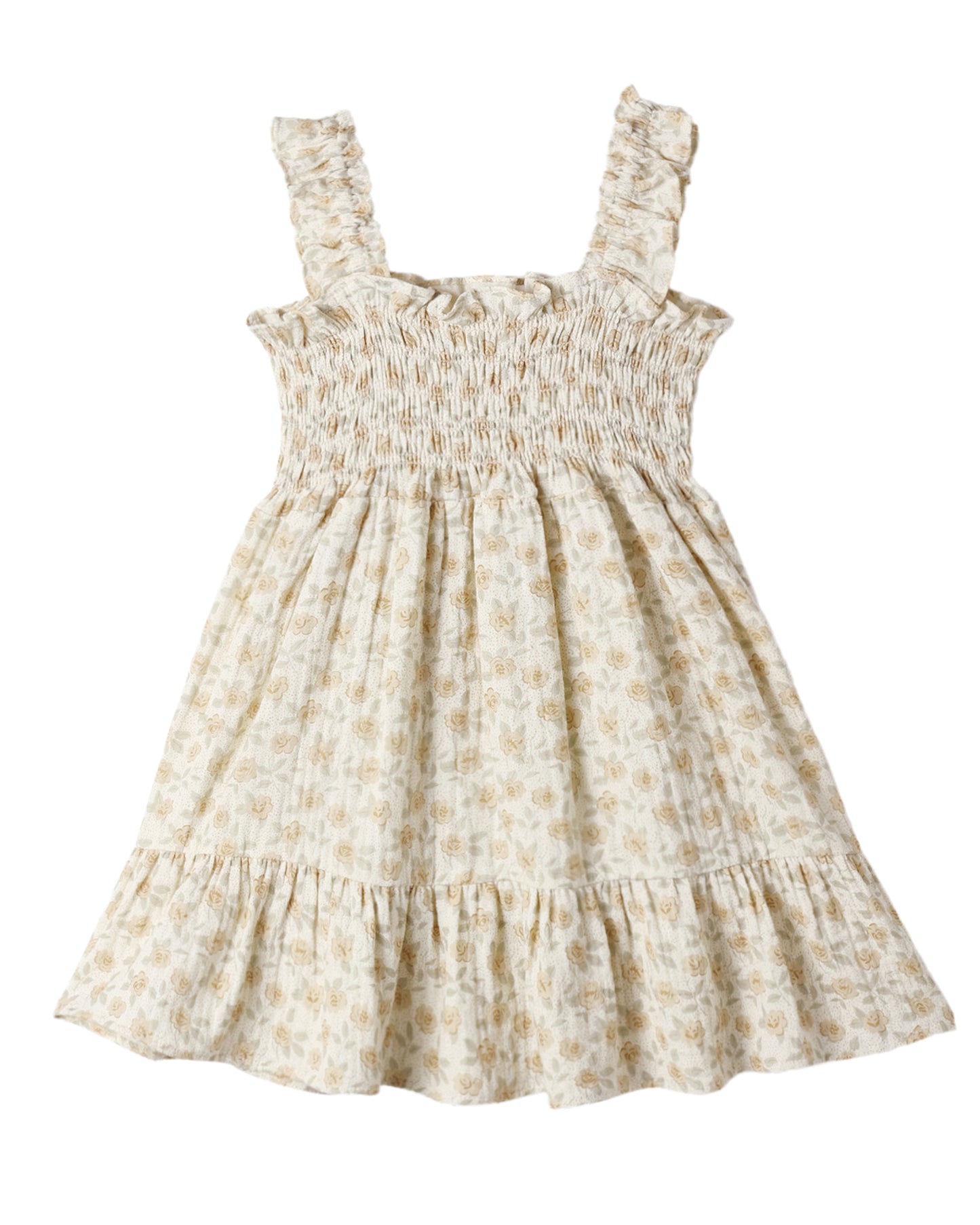 Yellow Floral Sutton Dress