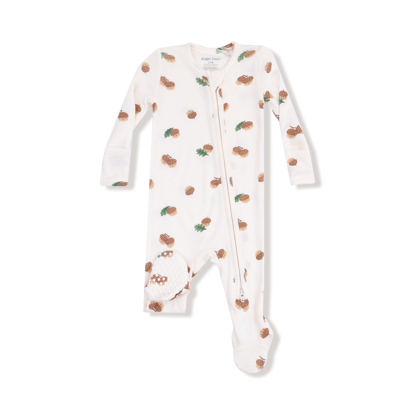 Tiny Acorns Zip Footie