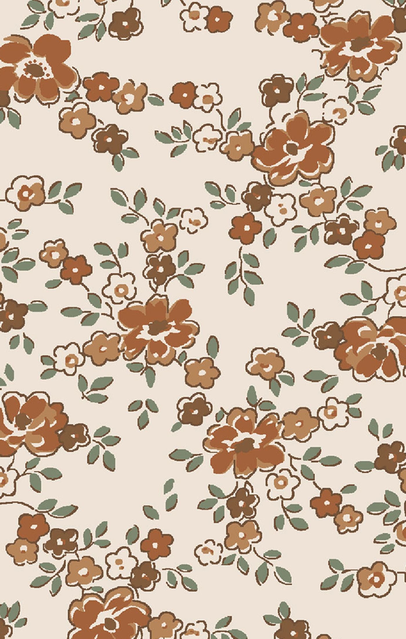 Prairie Calico Bow Clips