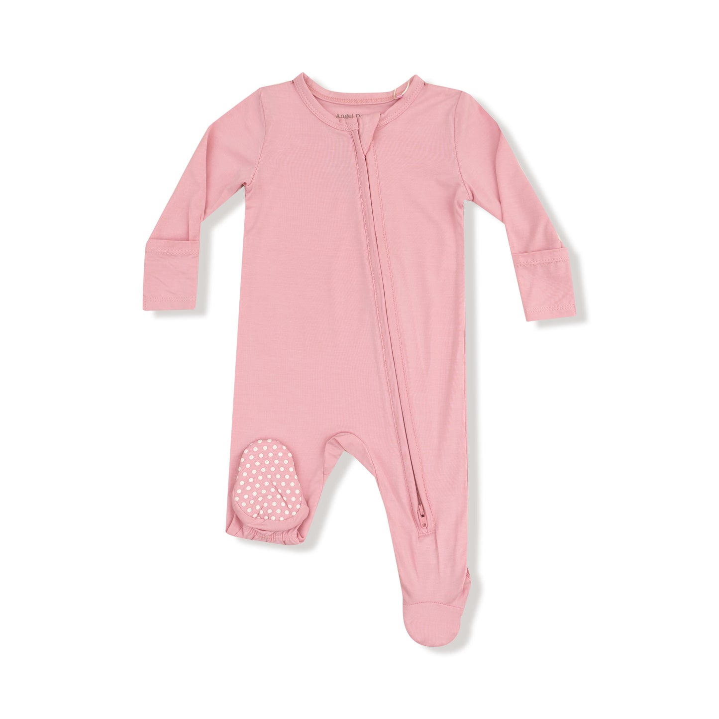 Pink Dolphin Zipper Footie
