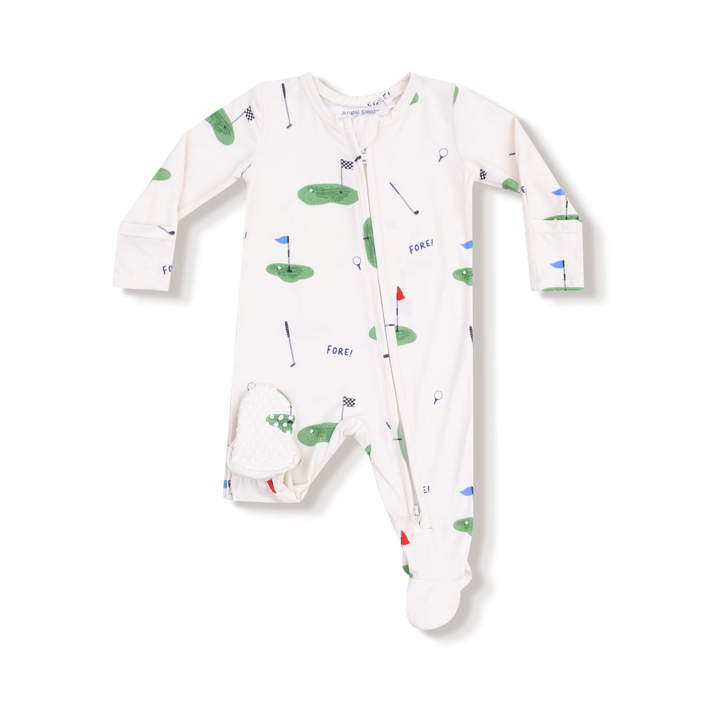 All Fore Golf Zipper Footie