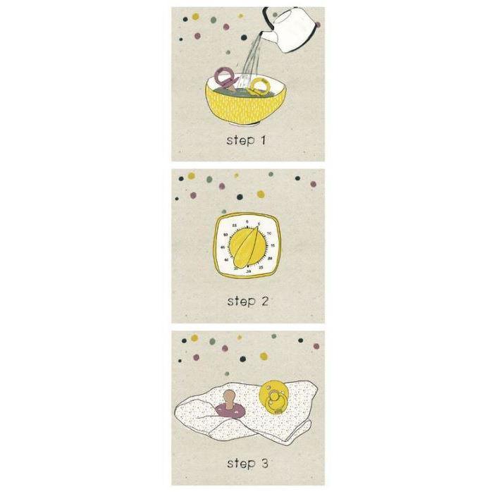 BIBS Pacifier - 2 pack original - Sand/Iron