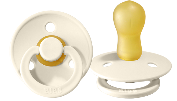 BIBS Pacifier - 2 pack original - Ivory/Ivory