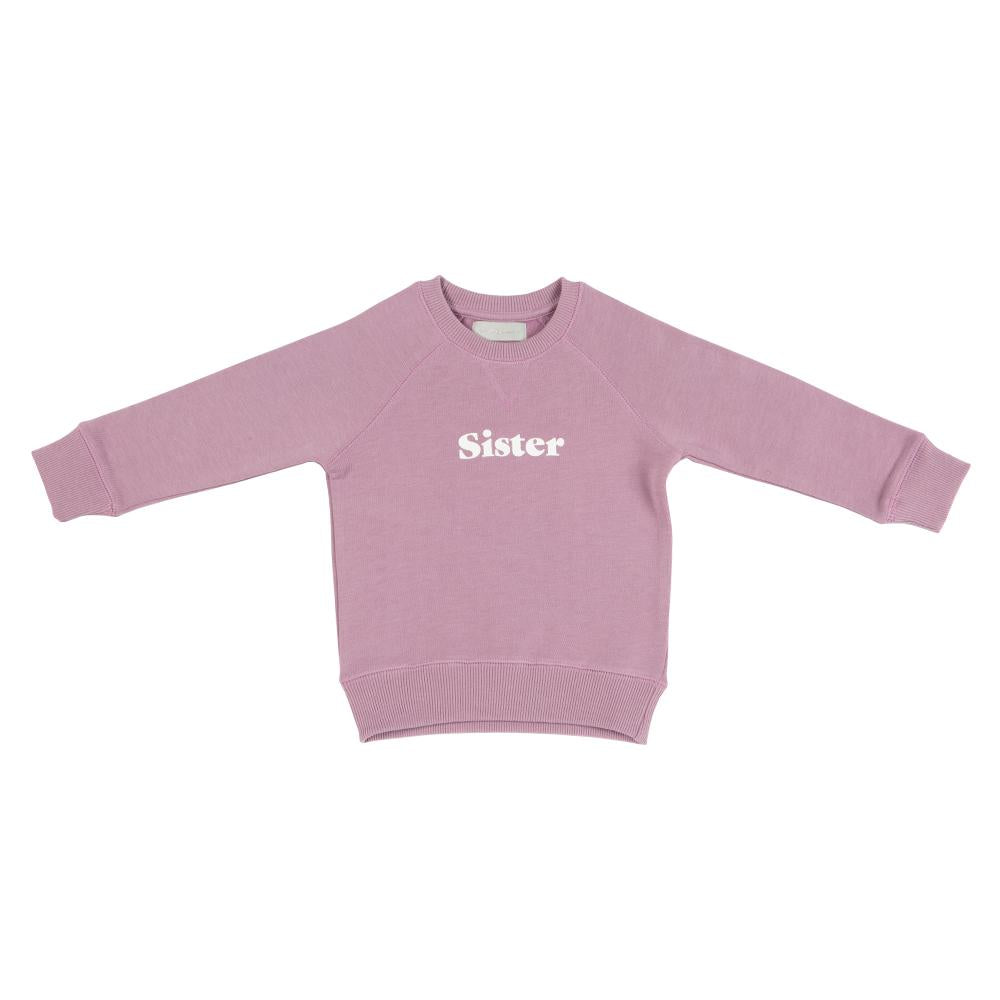 Bob & Blossom- Violet Sister Sweatshirt