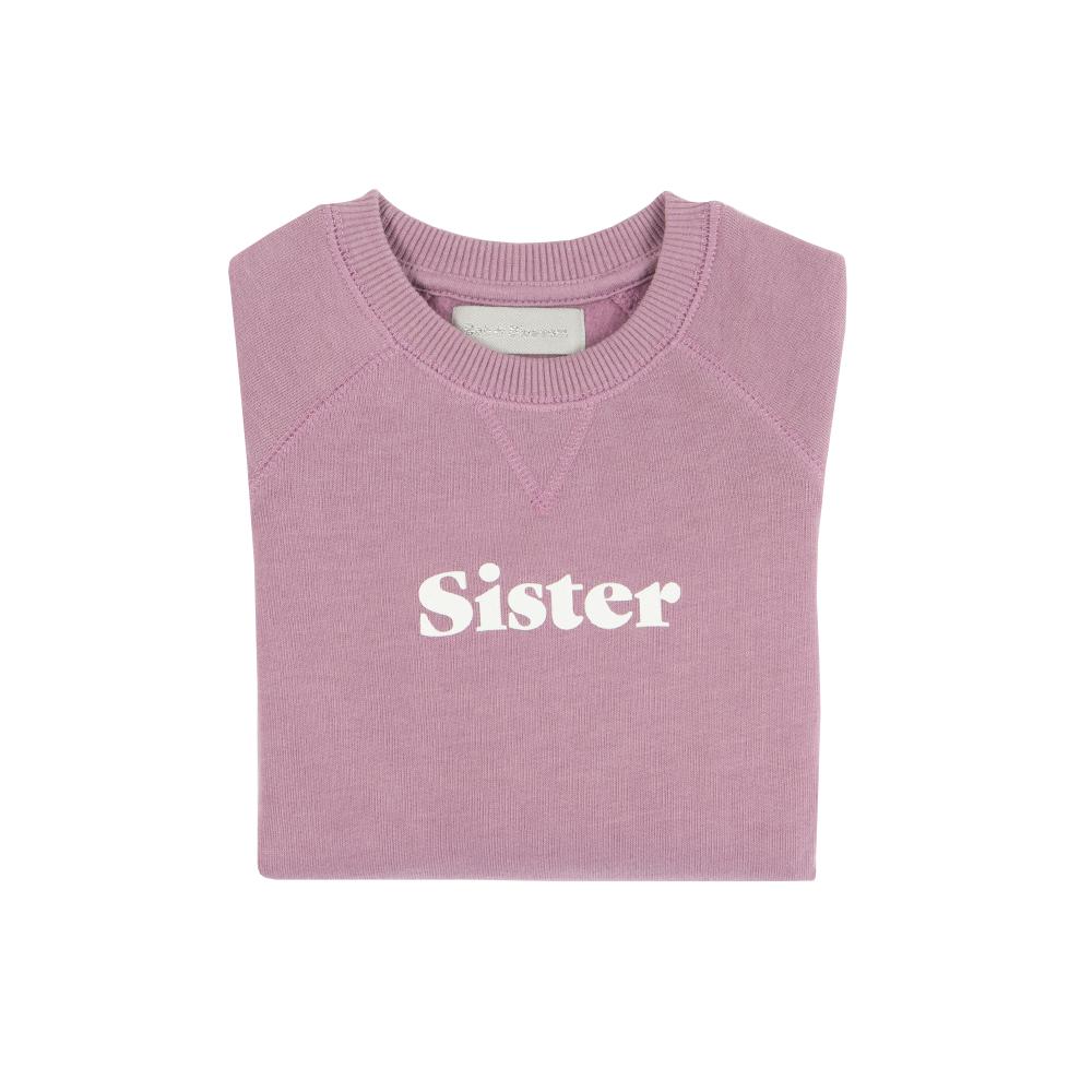 Bob & Blossom- Violet Sister Sweatshirt
