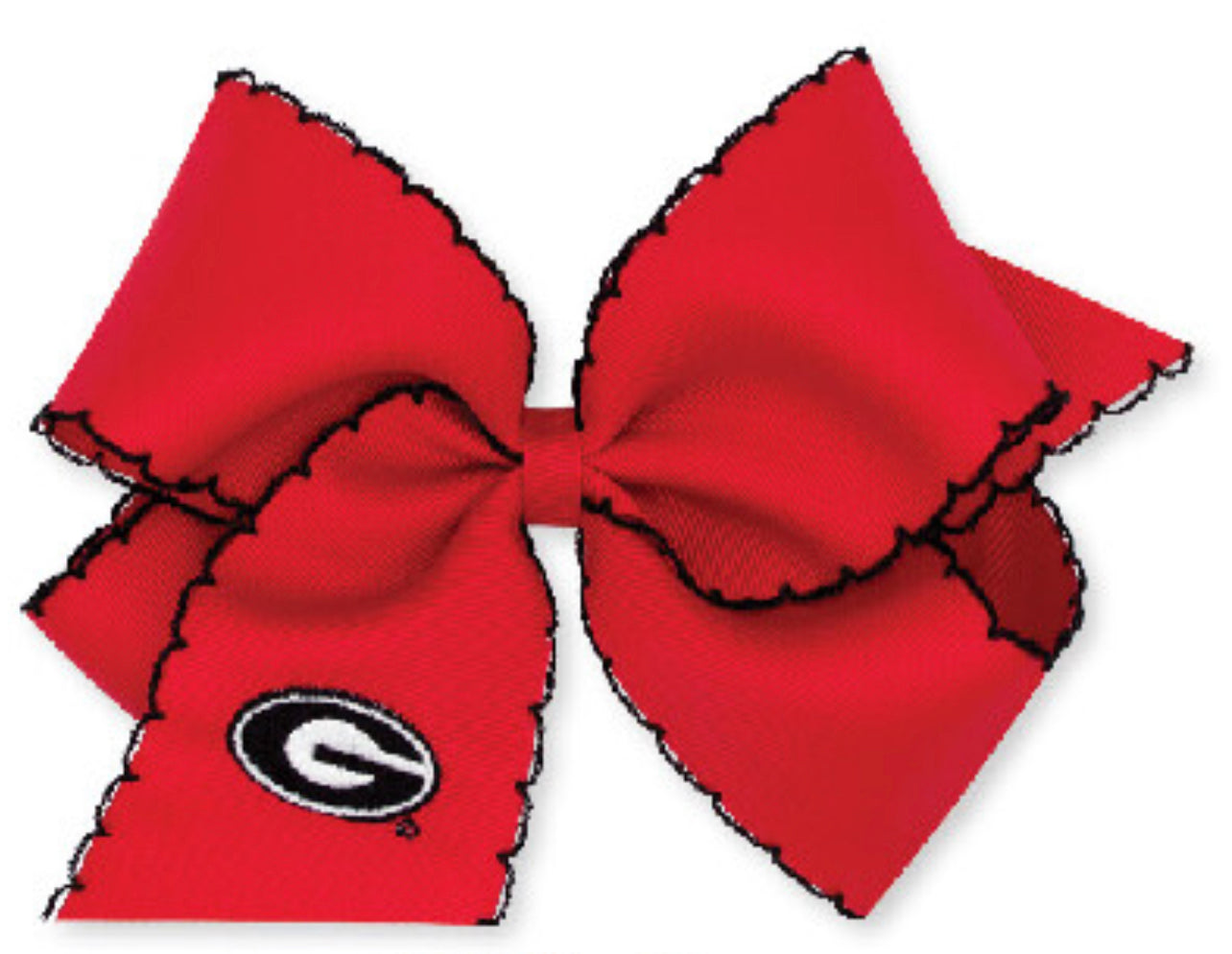 Wee Ones - Moon Stitch Team Bow (multiple options)