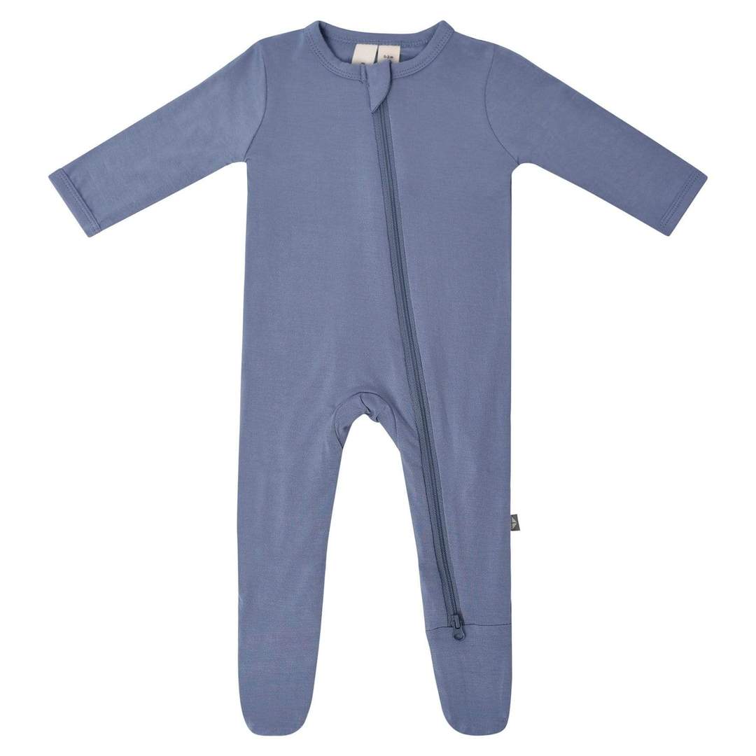 Kyte Baby - Zippered Footie - Slate