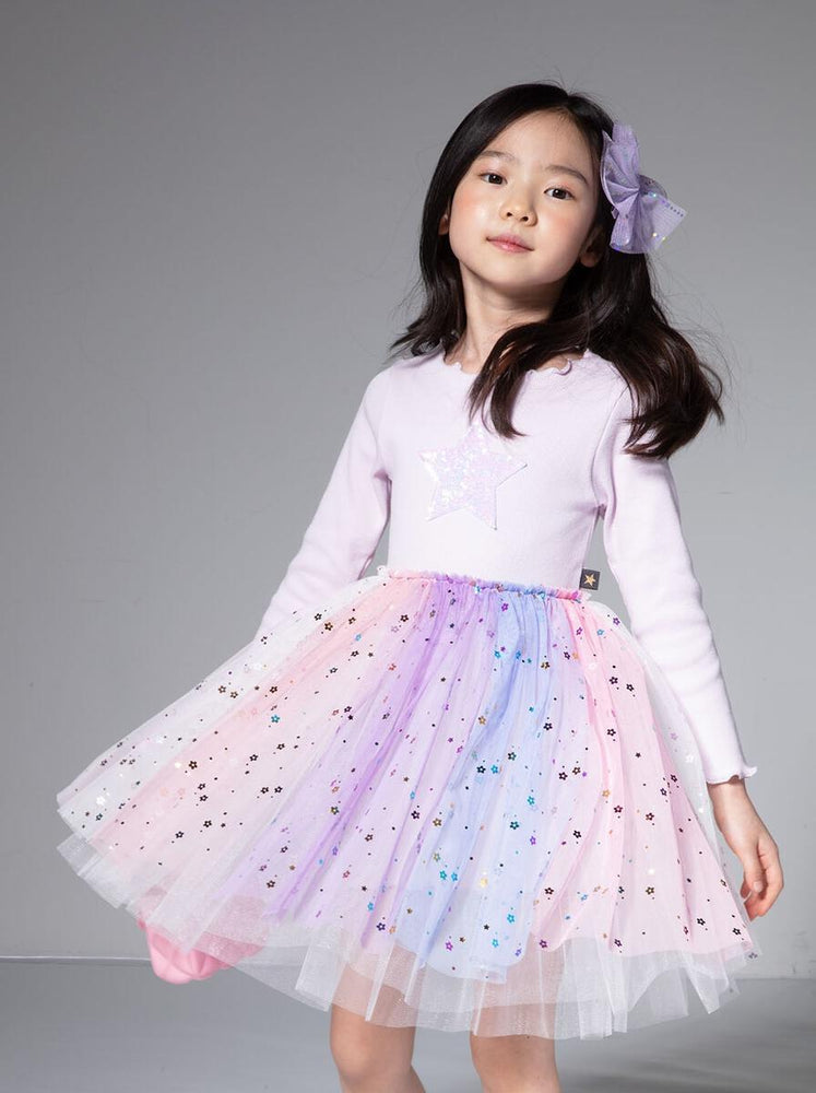 Petite Hailey - Purple Star Multicut Tutu