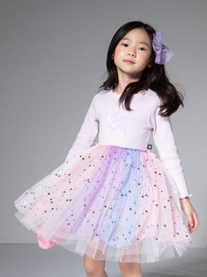 Petite Hailey - Purple Star Multicut Tutu