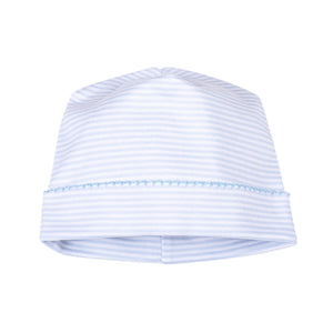 Magnolia Baby - Mini Stripes Blue Hat