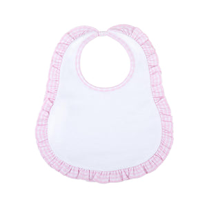 Magnolia Baby - New Beginnings Pink Ruffle Bib