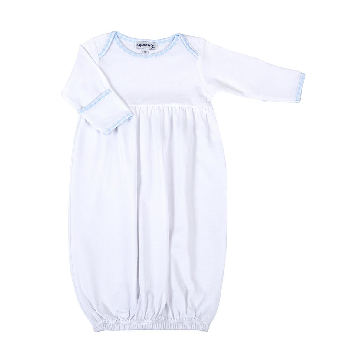 New Beginnings Blue Gathered Gown