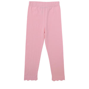 Trotter Street Kids - Scallop Leggings - Light Pink