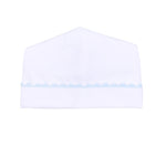 Magnolia Baby - Baby Joy Blue Crochet Trim Hat