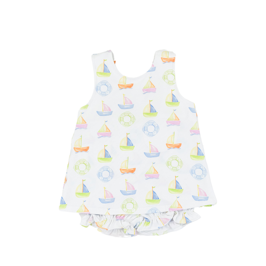 Cypress Row - Sweet Sails Girls Swing Back Set