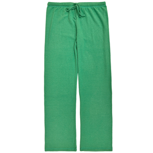 Soft Brush Cloud Straight Pant - Green