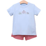 Trotter Street - Farm Embroidery Short Set