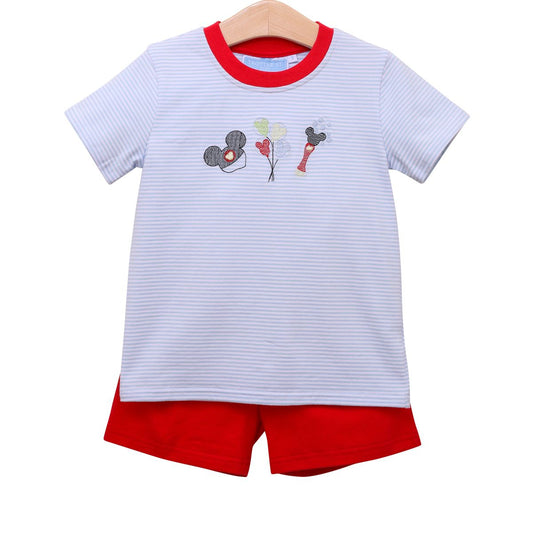 Trotter Street - Mouse Short Set