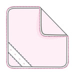 Magnolia Baby - Amelia's Classics Pink Solid Smocked Receiving Blanket