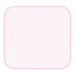 Magnolia Baby - Peek-A-Boo Wishes Pink Swaddle Blanket