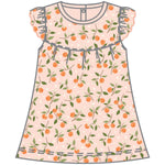 Luna + Arlo - Orange Blossoms Flutters Toddler Dress
