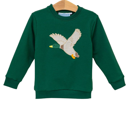Mallard Applique French Terry Pullover