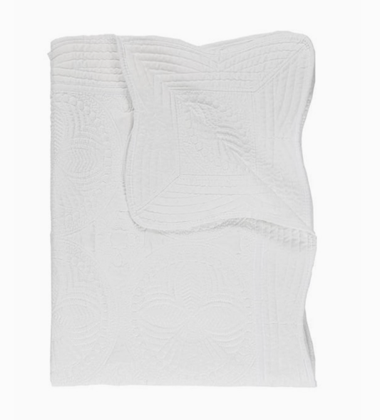 White Heirloom Quilt