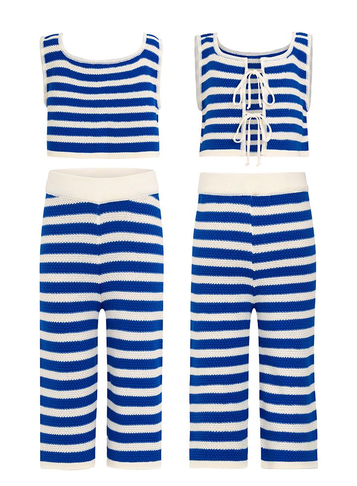 La Marea Johnny Cay set by Pepita & Me featuring colorful, stylish clothing for children with playful patterns and vibrant fabric.