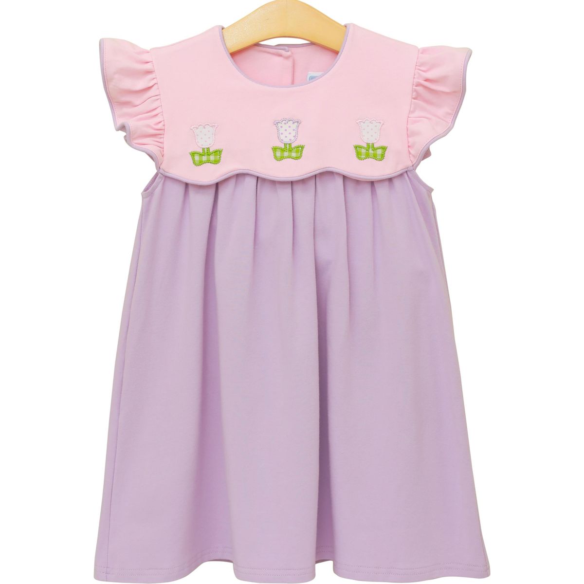 Freshly Picked dress by Trotter Street featuring a colorful floral pattern and lightweight fabric, perfect for summer wear.
