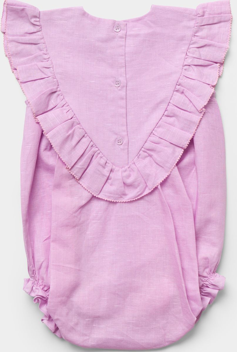 Lilac Lucy Baby Bubble Romper