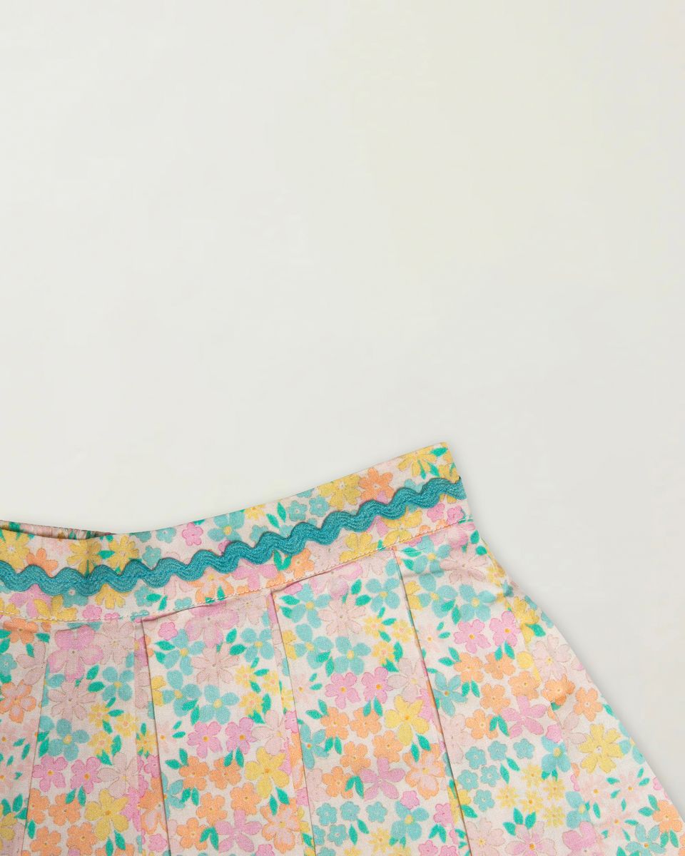 Emma Floral Solal Skirt