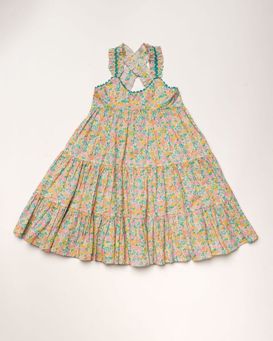 Emma Floral Laura Dress