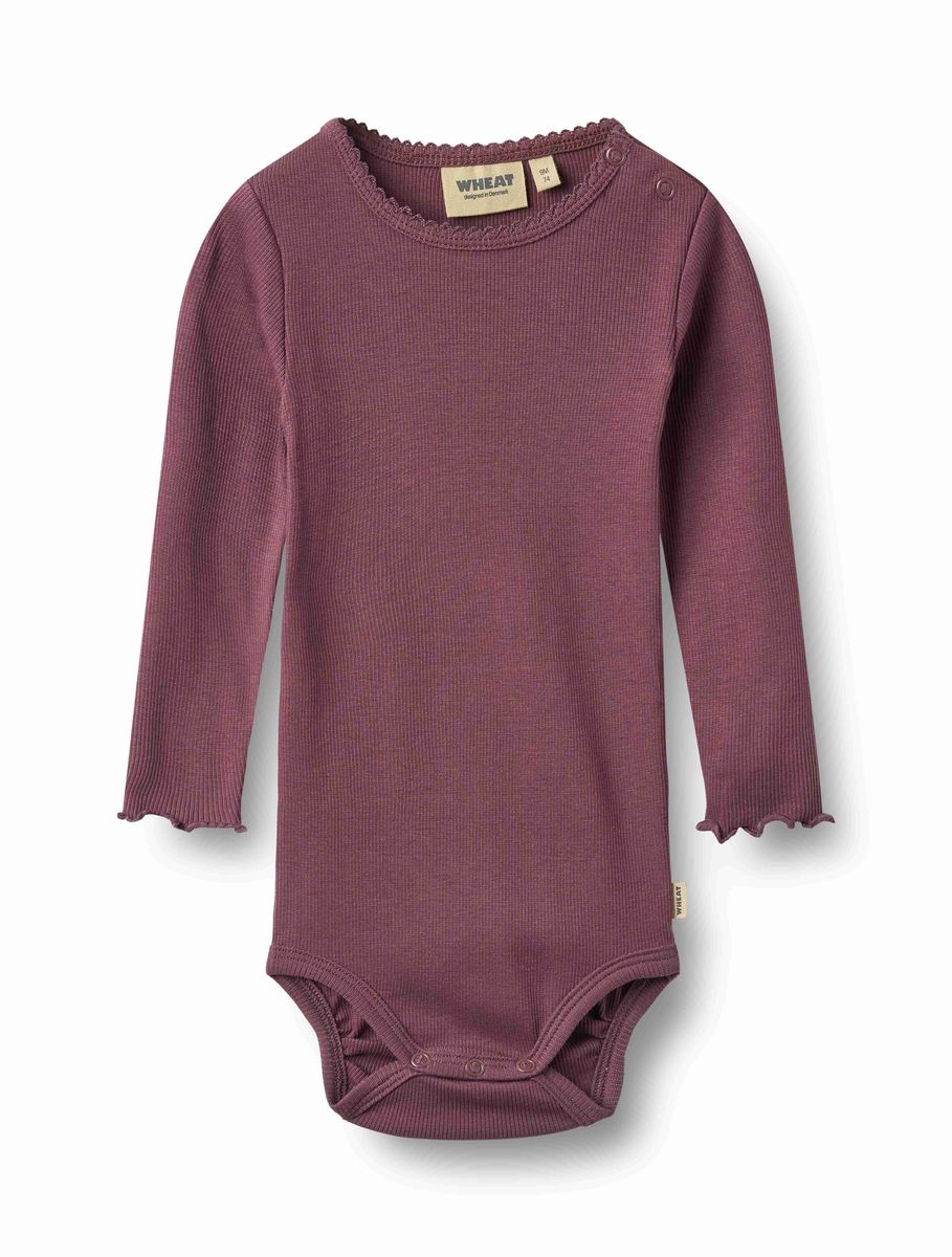 Eggplant L/S Bodysuit