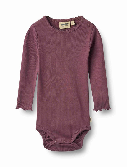Eggplant L/S Bodysuit