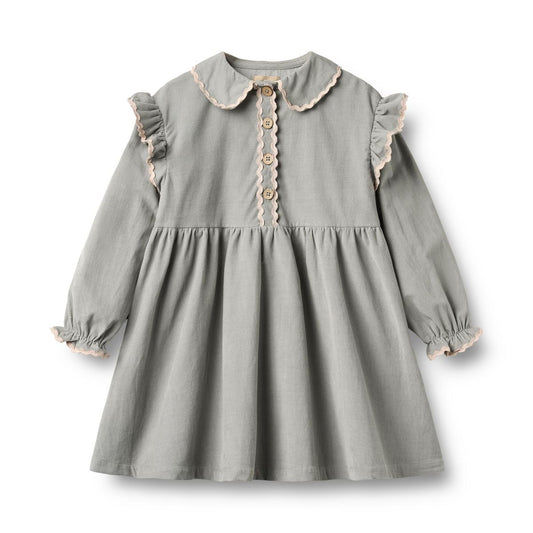 Blue L/S Alissa Dress
