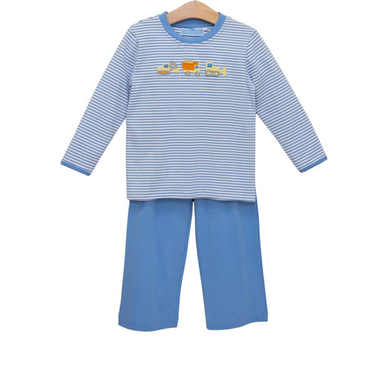 Construction Trucks Pant Set
