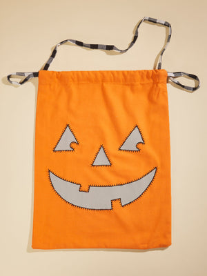 Name Embroidered Pillowcase Trick-or-Treat Bag - Multiple styles, see description