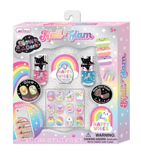 Glow in the Dark Nail Glam