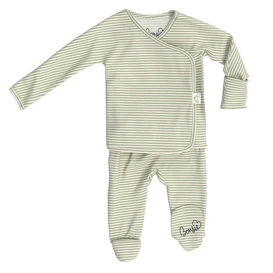 Bonsie - Mint Twist Footie