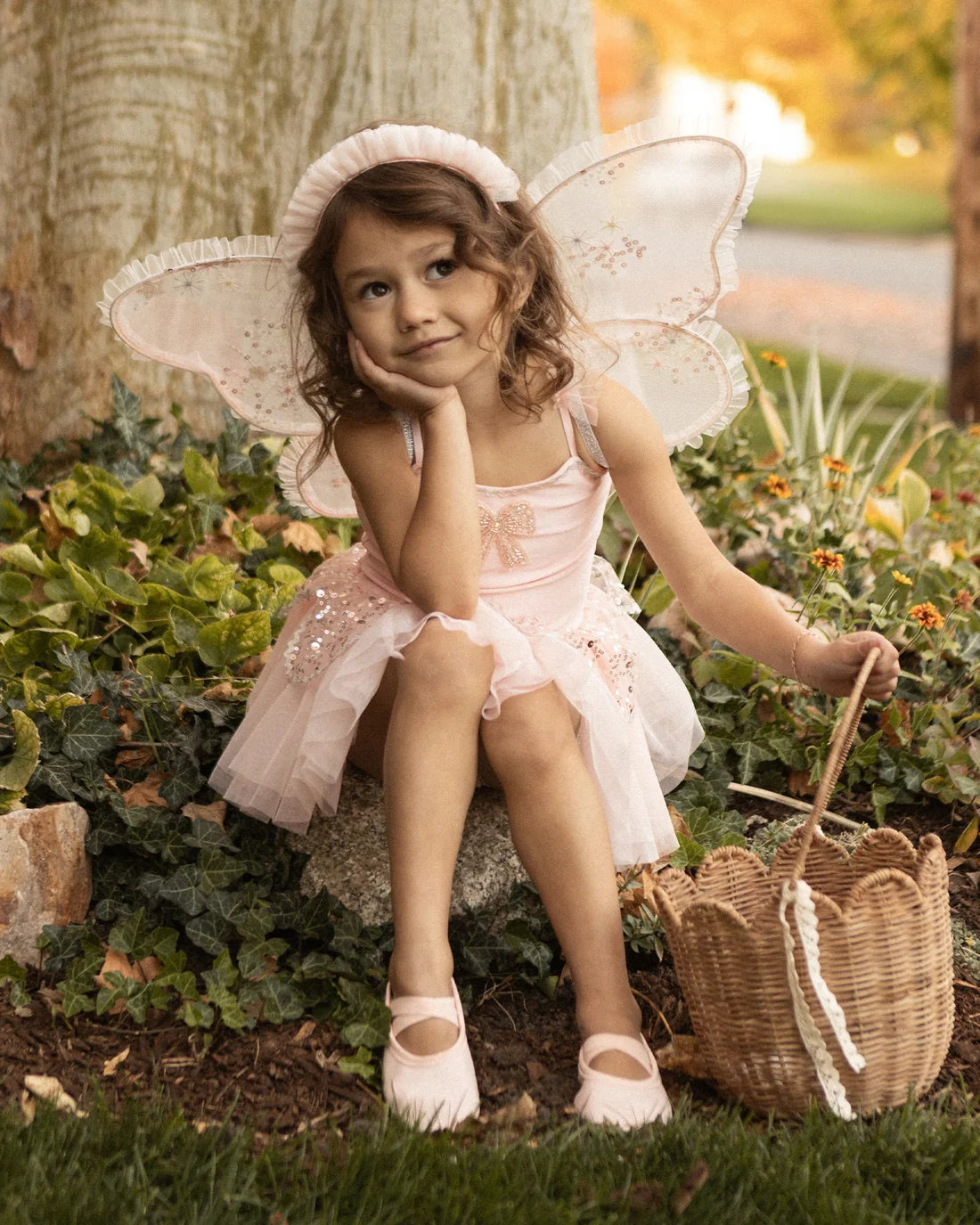 Pink Elise Tutu by Noralee featuring layered tulle and a satin waistband, perfect for dance or dress-up occasions.