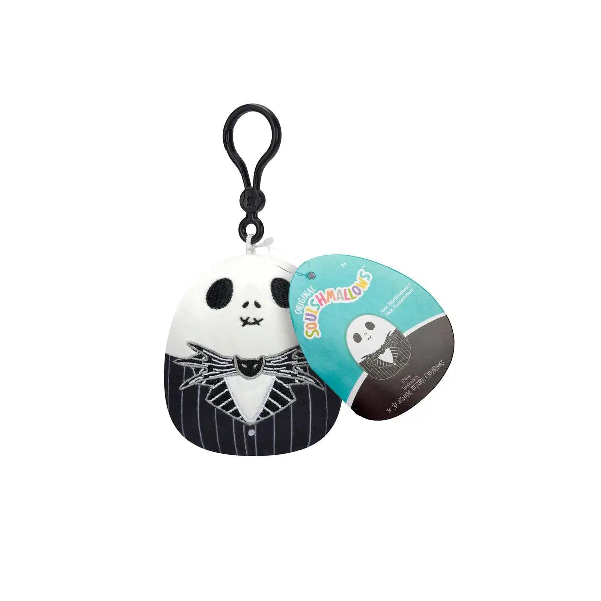 Squishmallows 3.5" Disney Clip On Plush