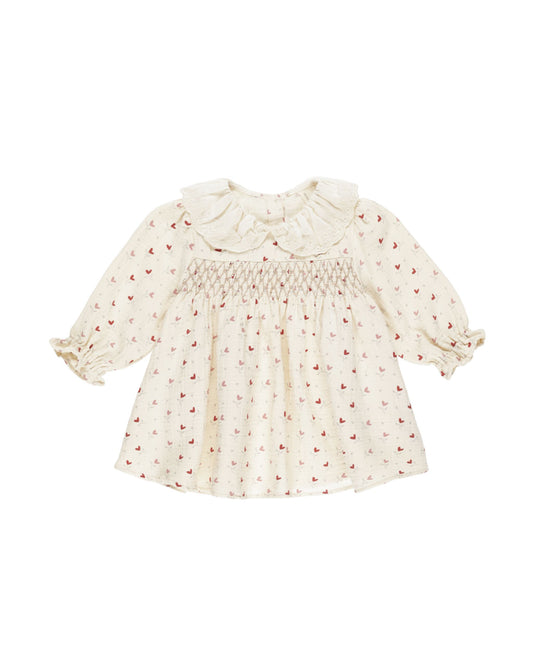 Quincy Mae - Callie Dress || Heart Ditsy