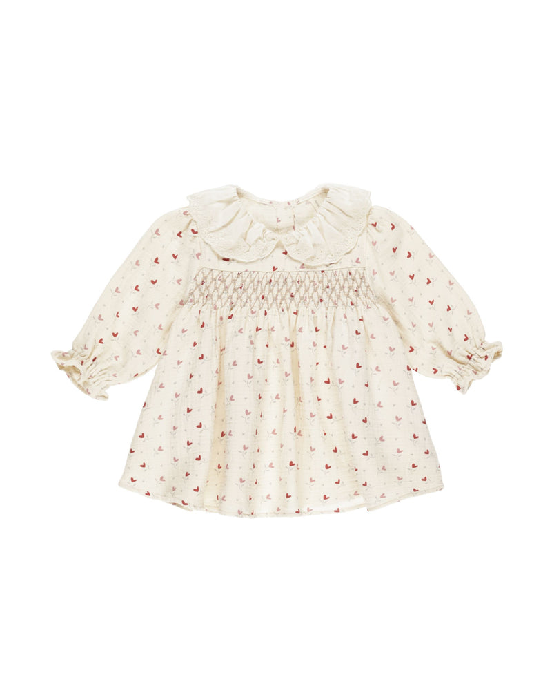 Quincy Mae - Callie Dress || Heart Ditsy