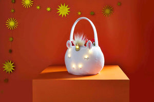 Mud Pie - Light Up Unicorn Treat Bag