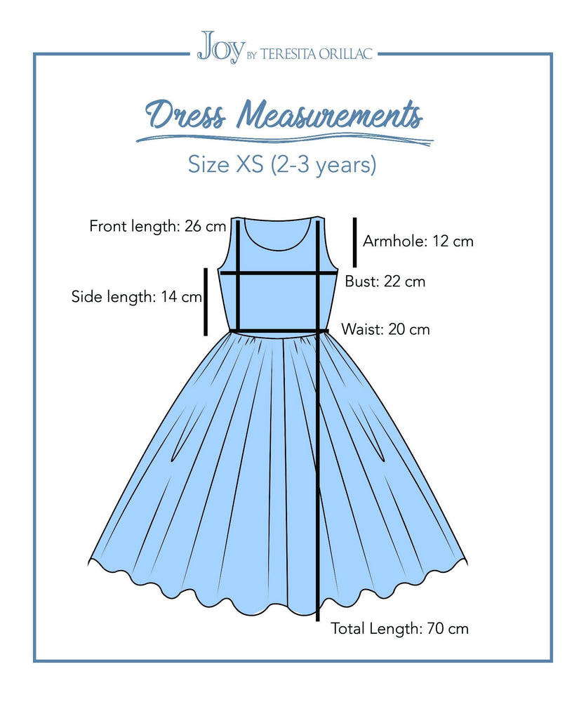 Joy - Princess Cinderella Blue  Dress