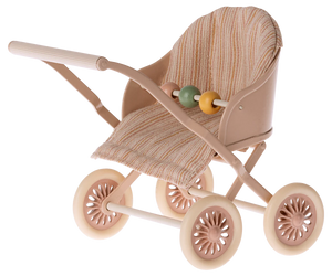 Maileg - Baby Mice Rose Stroller