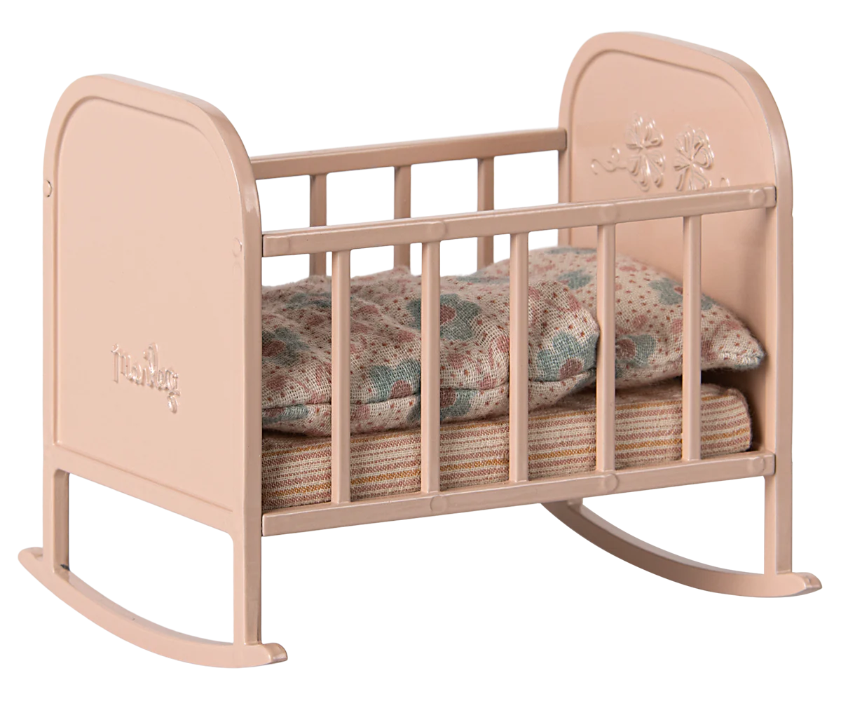 Maileg - Cradle My, - Light Rose
