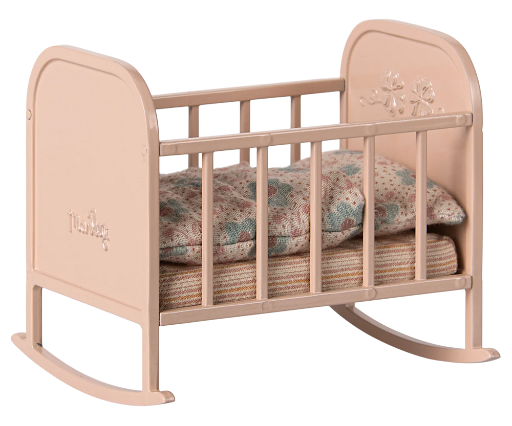 Maileg - Cradle My, - Light Rose