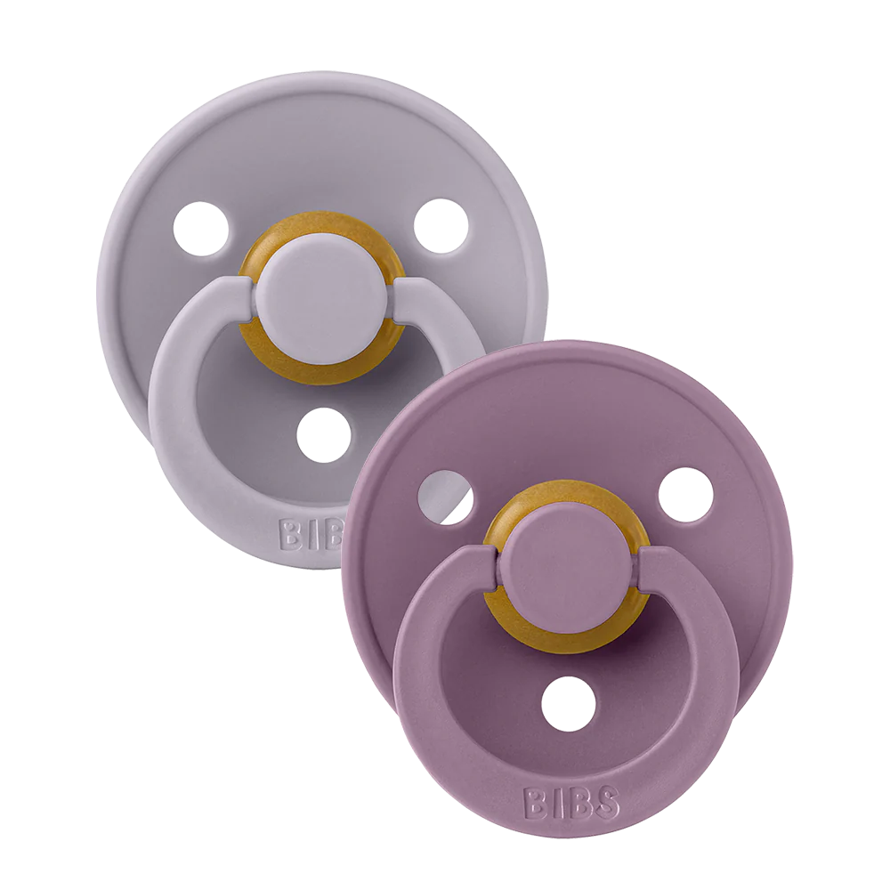 Bibs Pacifier - 2 pack - Fossil Grey/Mauve